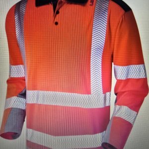 Hi Viz Long Sleeve Polo Shirt Range