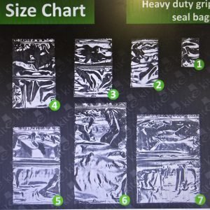 Heavy Duty Grip Seal Bags