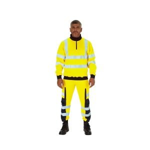 Hi Vis Diamond Fleece Yellow