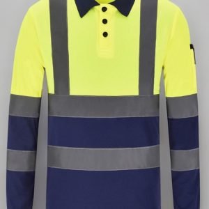 Hi Viz Long Sleeve Polo Shirts Range