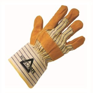 Leather Chrome Rigger Glove
